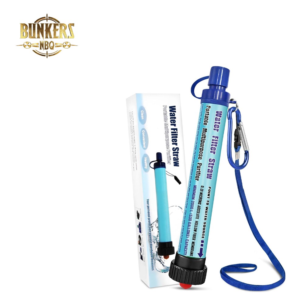 Pajita Filtradora de Agua – Supervivencia y Aventur